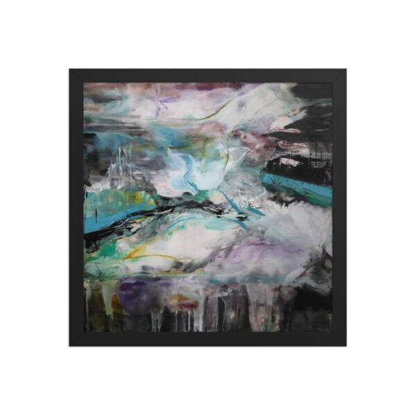 Commune With The Clouds<br> Framed Poster - Image 4