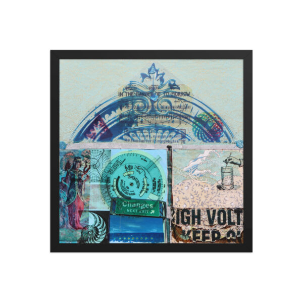 Future Shock/The Garden of Tomorrow <br> Framed Poster