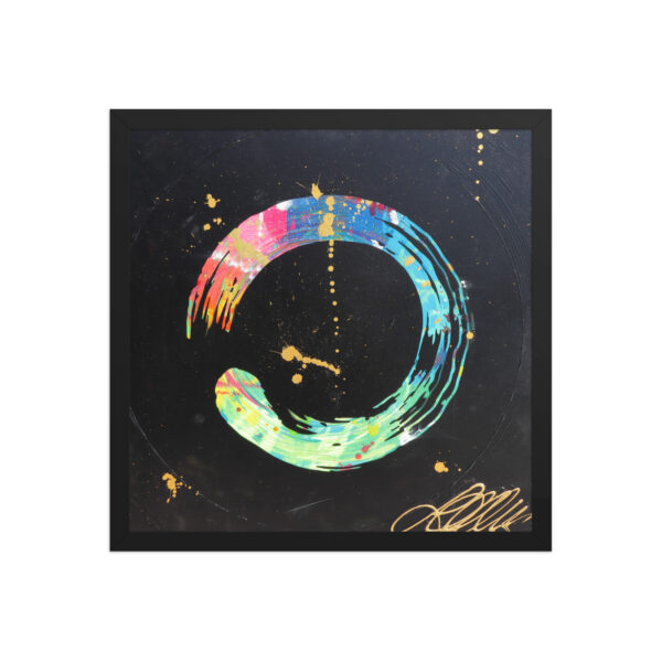 Circular<br> Framed Poster