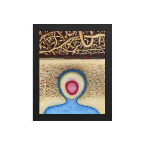 Why Am I Blue?<br> Framed Poster - Image 2