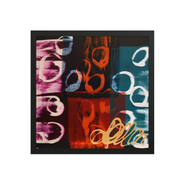 Pattern Recognition<br> Framed Poster
