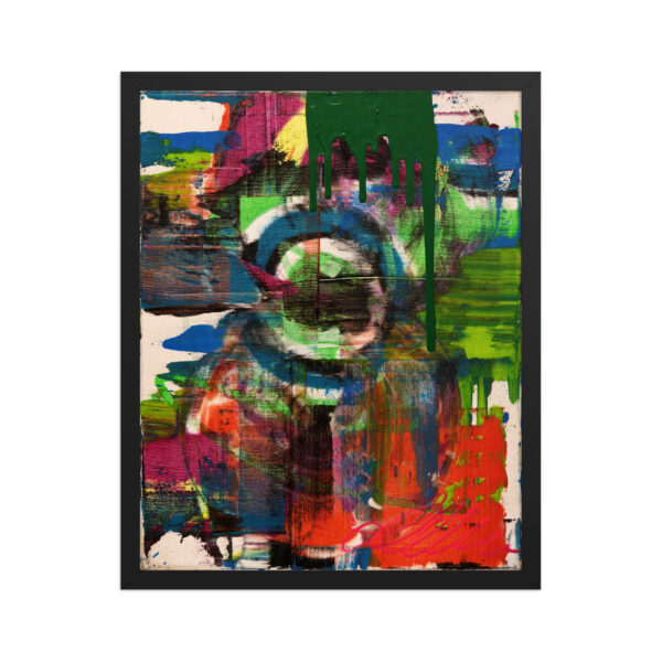 Centered<br> Framed Poster