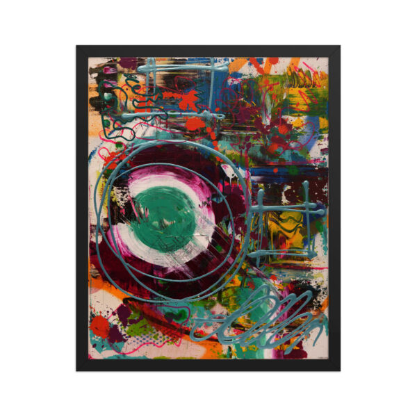 Ancient Graffiti<br> Framed Poster