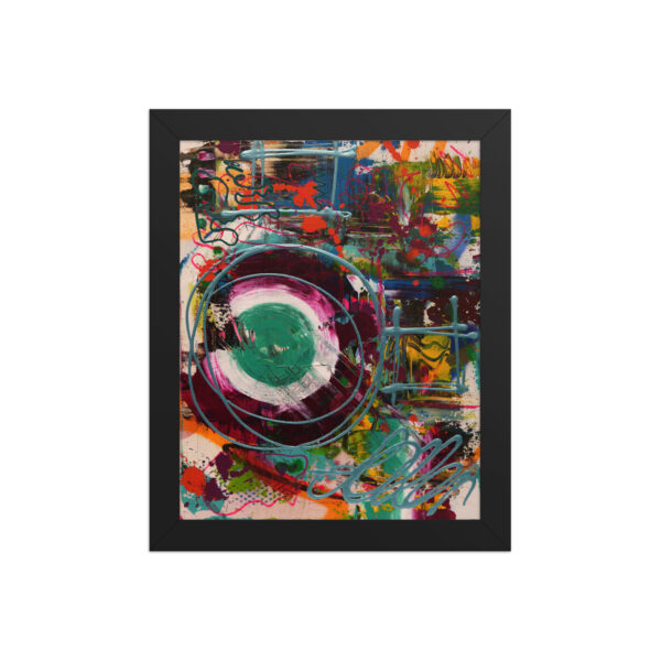 Ancient Graffiti<br> Framed Poster - Image 2